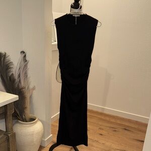 Zara Black Midi Dress